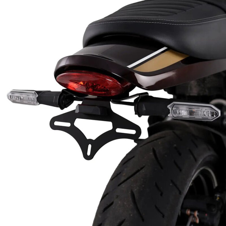 Support de plaque R&G RACING noir LP0412BK | Oxmoto