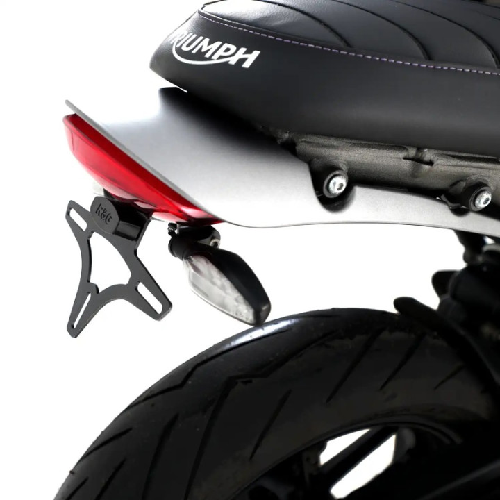 Support de plaque R&G RACING LP0376BK | Oxmoto
