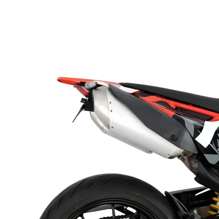 Support de plaque R&G RACING LP0390BK | Oxmoto