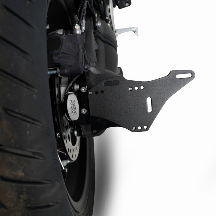Support de plaque R&G RACING LP0384BK | Oxmoto