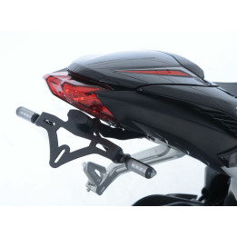 Support de plaque R&G RACING noir Triumph LP0133BK | Oxmoto