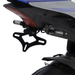 Support de plaque R&G RACING noir Yamaha YZF-R1 LP0282BK