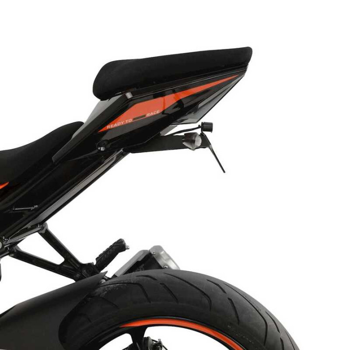 Support de plaque R&G RACING noir LP0347BK | Oxmoto