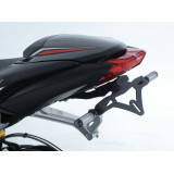 Support de plaque R&G RACING noir Triumph LP0133BK | Oxmoto