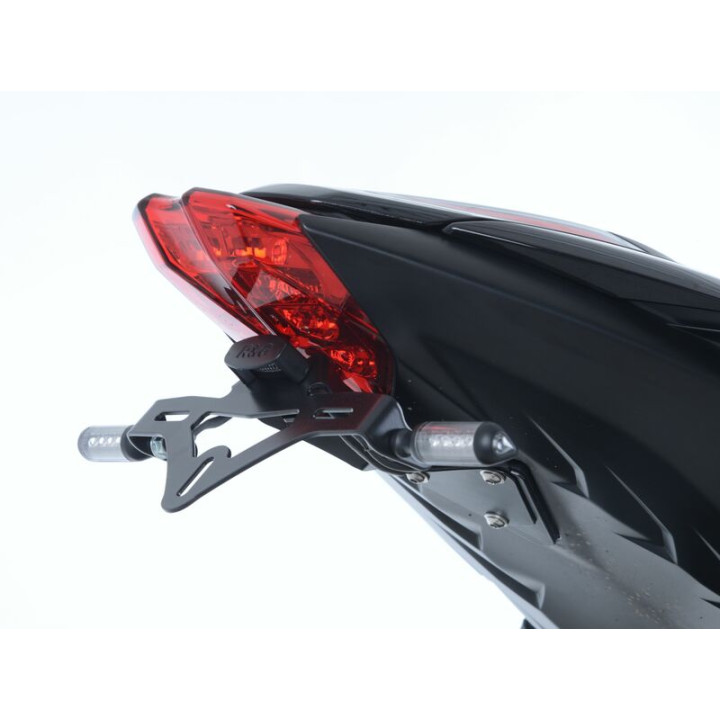 Support de plaque R&G RACING noir Triumph LP0133BK | Oxmoto