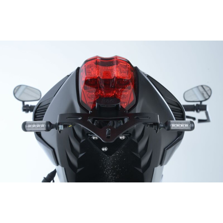 Support de plaque R&G RACING noir Triumph LP0133BK | Oxmoto