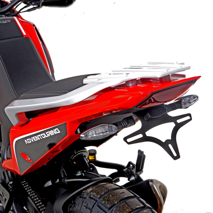 Support de plaque R&G RACING noir LP0356BK | Oxmoto