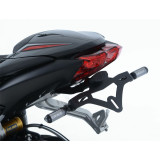 Support de plaque R&G RACING noir Triumph LP0133BK | Oxmoto
