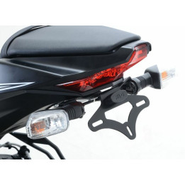 Support de plaque R&G RACING noir Kawasaki ZX10R LP0190BK