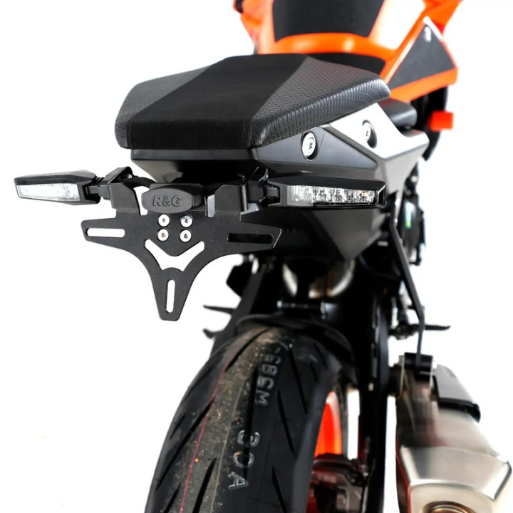 Support de plaque R&G RACING LP0374BK | Oxmoto
