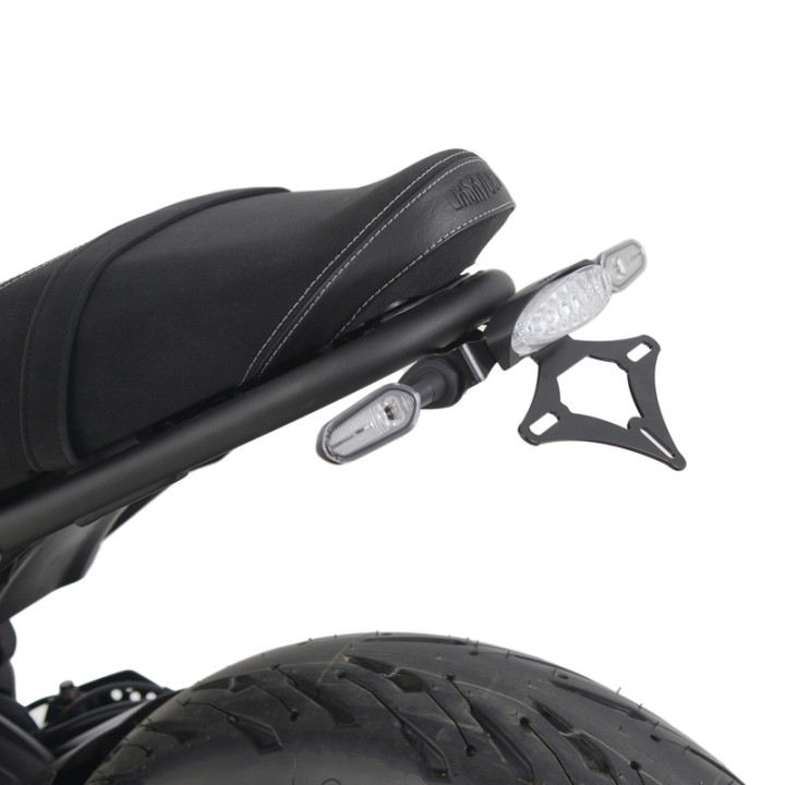 Support de plaque R&G RACING noir LP0339BK | Oxmoto