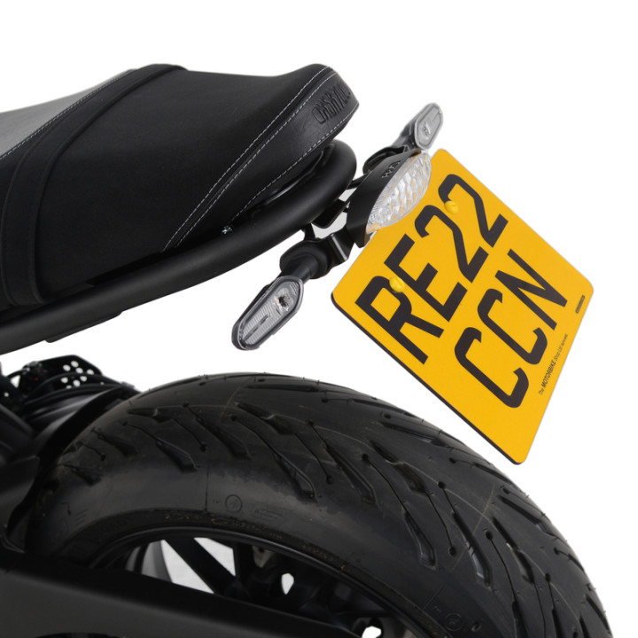 Support de plaque R&G RACING noir LP0339BK | Oxmoto