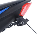 Support de plaque R&G RACING noir Kawasaki Z125 LP0261BK