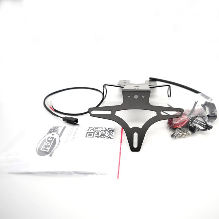 Support de plaque R&G RACING LP0354BK | Oxmoto