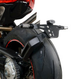 Support de plaque R&G RACING noir - MV Agusta | Oxmoto