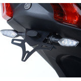 Support de plaque R&G RACING noir Yamaha T-Max 530 LP0233BK