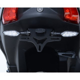 Support de plaque R&G RACING noir Yamaha T-Max 530 LP0233BK