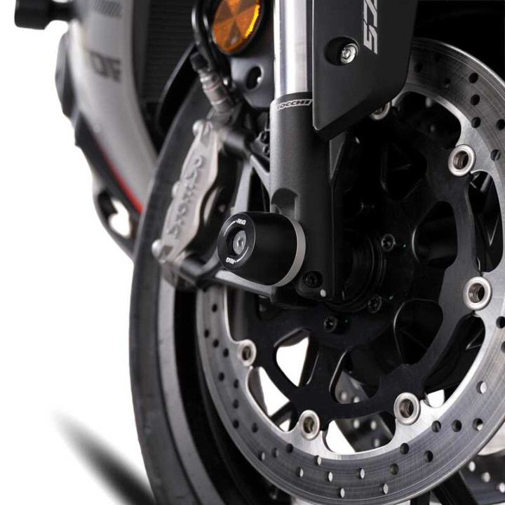 Protection de fourche R&G Racing FP0334BK | Oxmoto