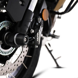 Protection de fourche R&G RACING noir FP0339BK | Oxmoto