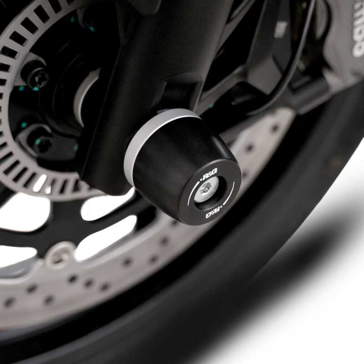 Protection de fourche R&G Racing FP0334BK | Oxmoto