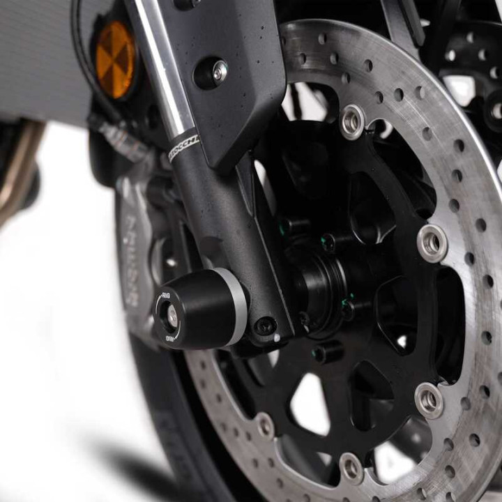 Protection de fourche R&G Racing FP0334BK | Oxmoto