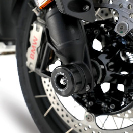 Protection de fourche R&G RACING - noir FP0283BK | Oxmoto