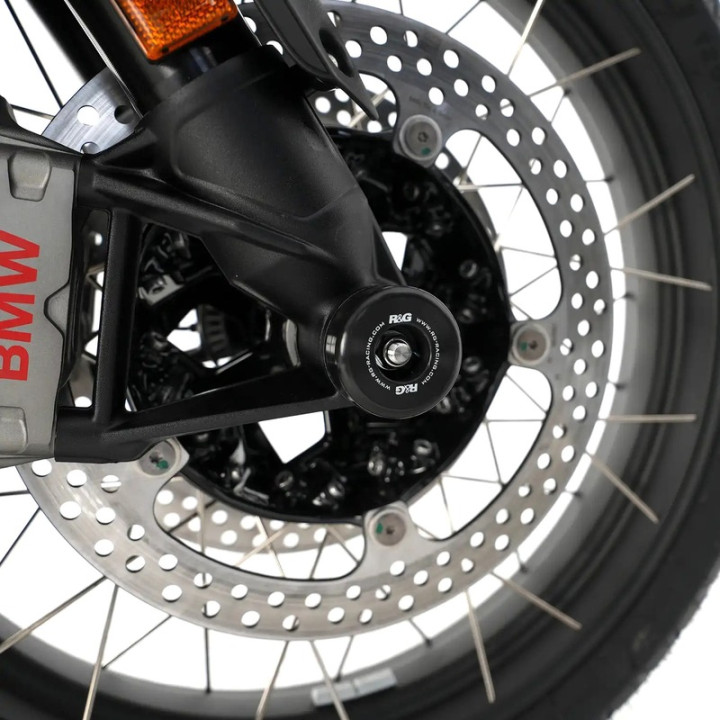 Protection de fourche R&G RACING - noir FP0283BK | Oxmoto