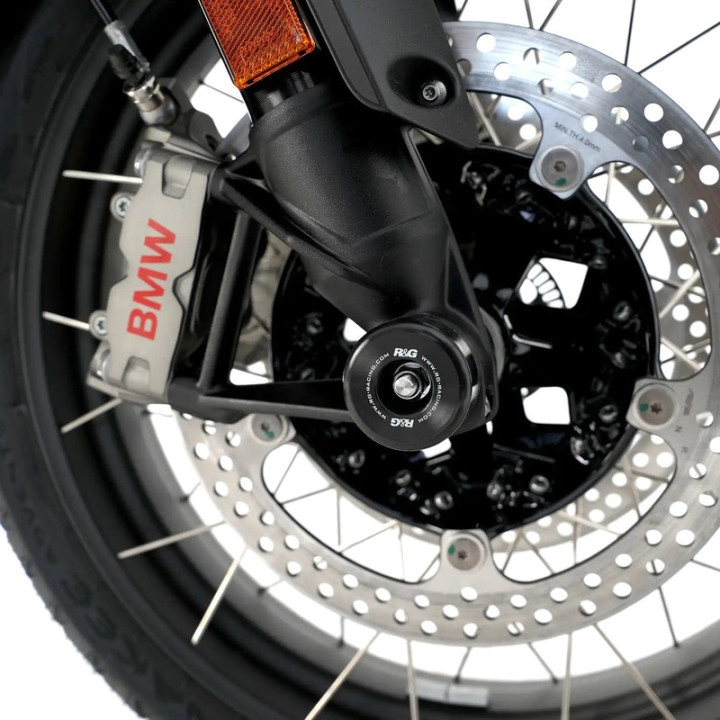 Protection de fourche R&G RACING - noir FP0283BK | Oxmoto