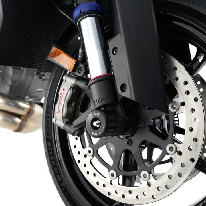 Protection de fourche R&G RACING - noir FP0285BK | Oxmoto