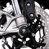 Protection de fourche R&G Racing FP0323BK | Oxmoto