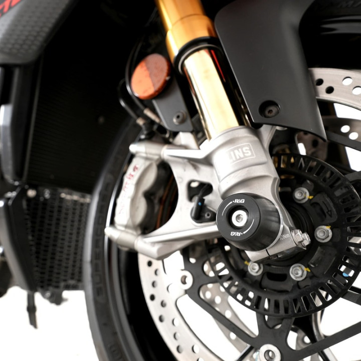 Protections de fourche R&G RACING FP0310BK | Oxmoto