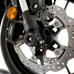 Protection de fourche R&G RACING noir FP0273BK | Oxmoto