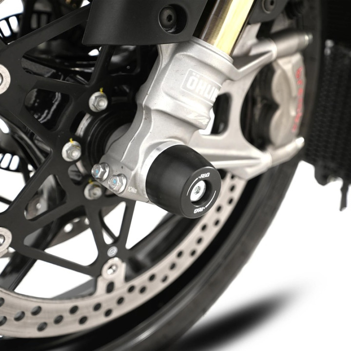 Protections de fourche R&G RACING FP0310BK | Oxmoto