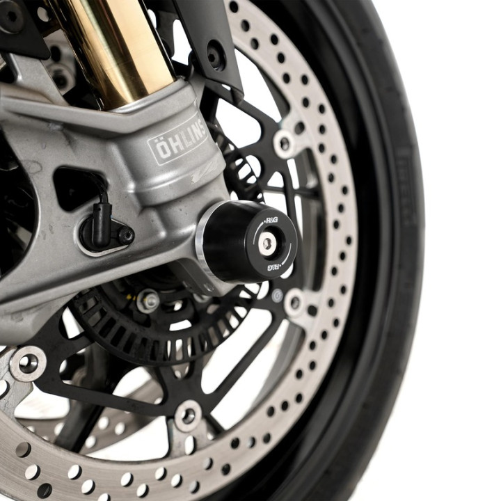 Protections de fourche R&G RACING FP0310BK | Oxmoto
