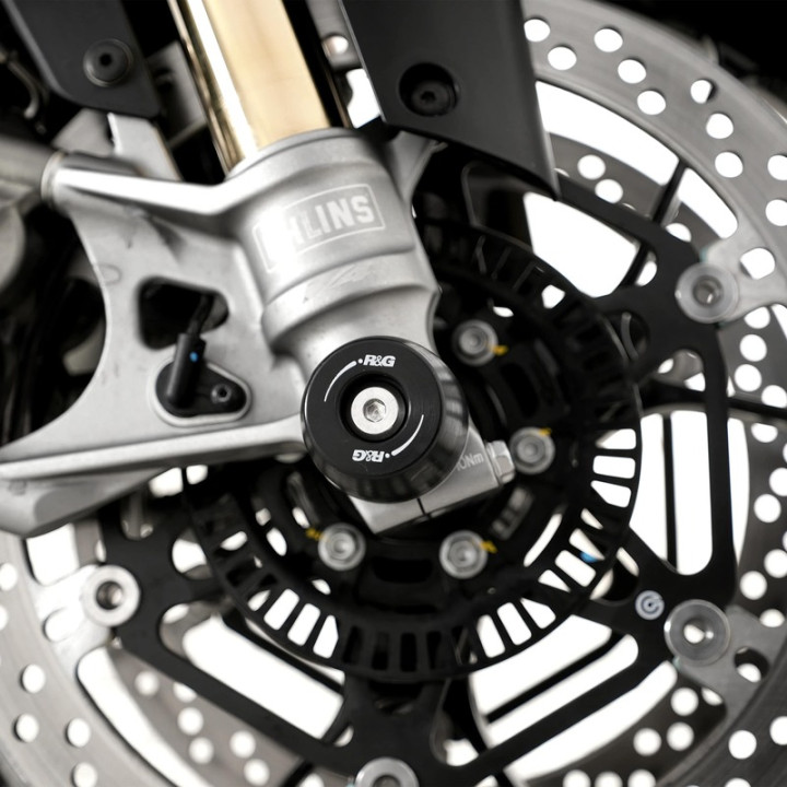 Protections de fourche R&G RACING FP0310BK | Oxmoto