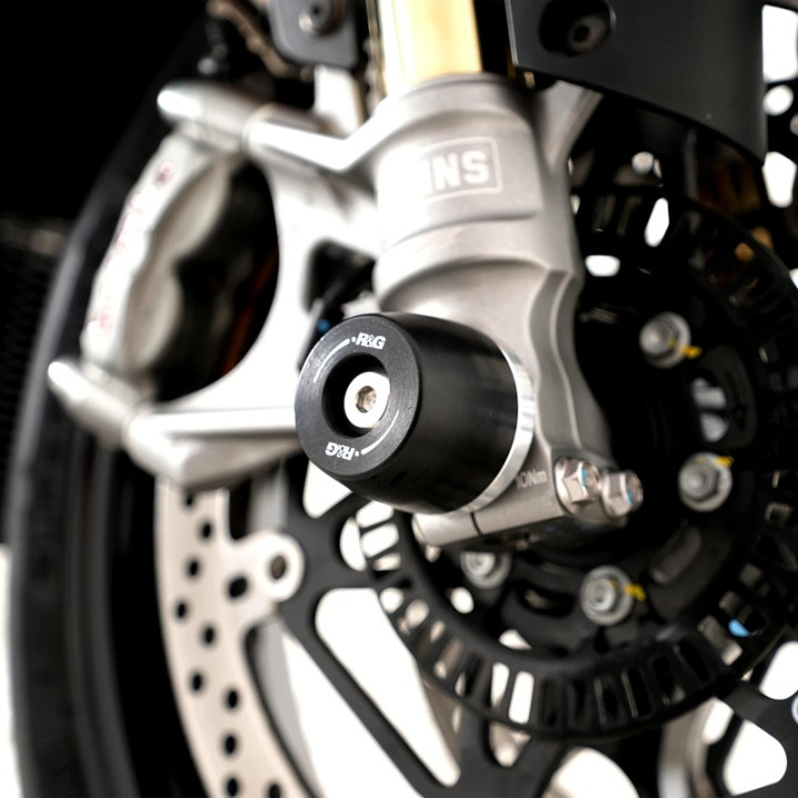 Protections de fourche R&G RACING FP0310BK | Oxmoto