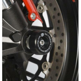 Protection de fourche R&G RACING noir FP0020BK | Oxmoto