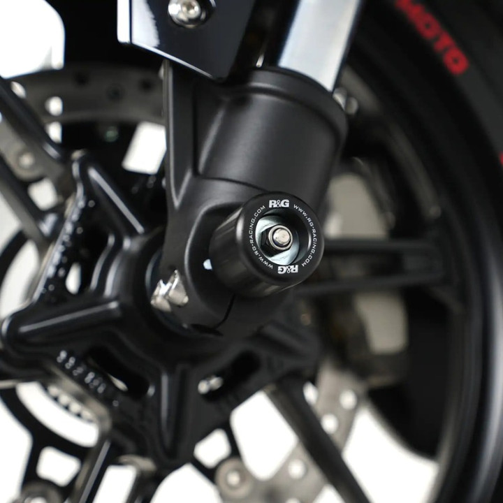 Protection de fourche R&G RACING - noir FP0278BK | Oxmoto
