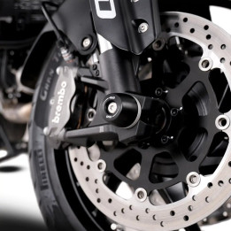 Protection de fourche R&G Racing FP0337BK | Oxmoto
