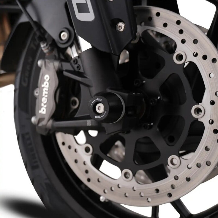 Protection de fourche R&G Racing FP0337BK | Oxmoto
