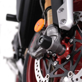 Protection de fourche R&G Racing FP0333BK | Oxmoto