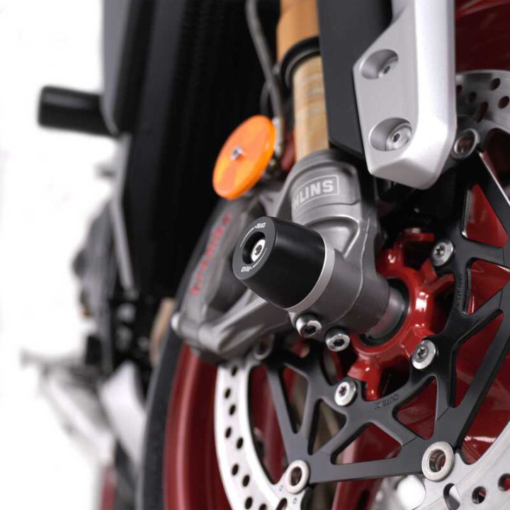 Protection de fourche R&G Racing FP0333BK | Oxmoto