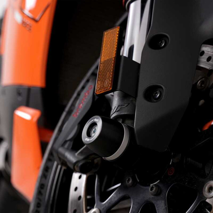 Protection de fourche R&G Racing FP0340BK | Oxmoto