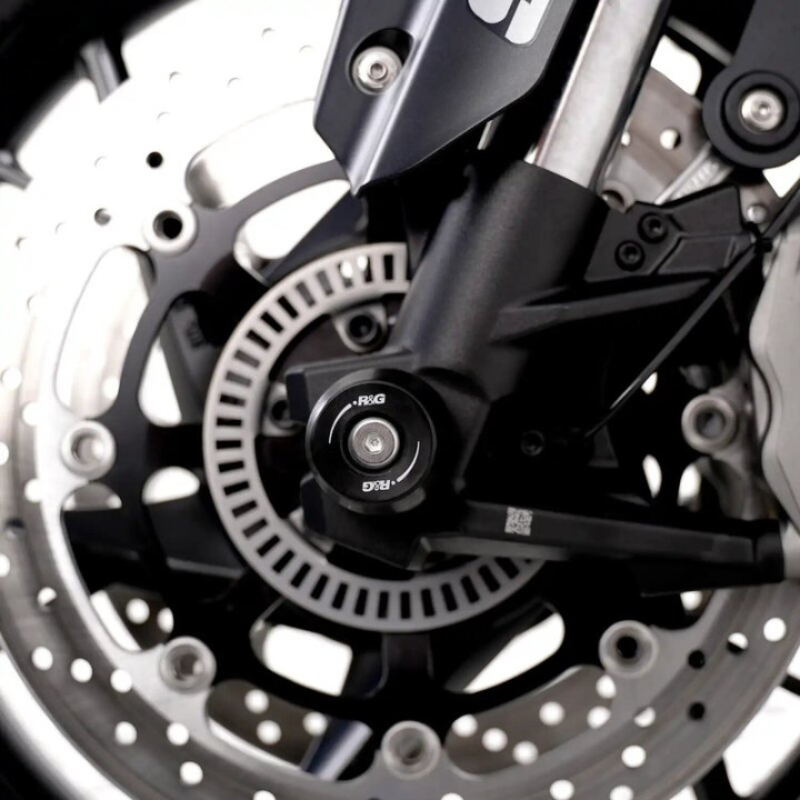 Protection de fourche R&G Racing FP0337BK | Oxmoto