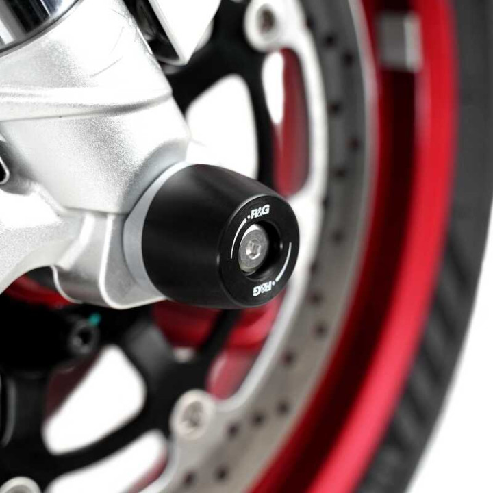 Protection de fourche R&G Racing FP0341BK | Oxmoto