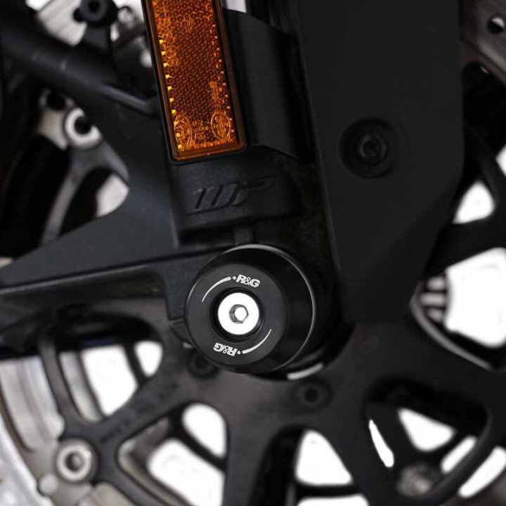 Protection de fourche R&G Racing FP0340BK | Oxmoto