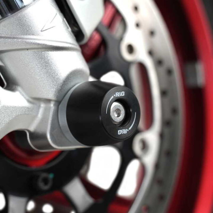 Protection de fourche R&G Racing FP0341BK | Oxmoto