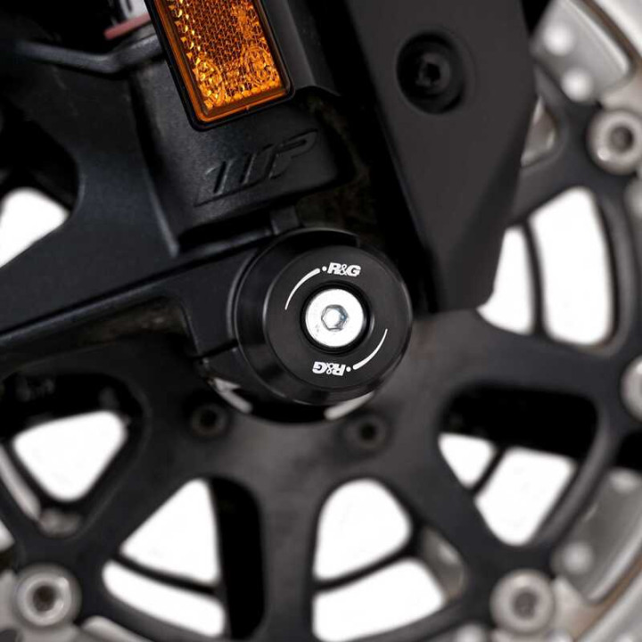 Protection de fourche R&G Racing FP0340BK | Oxmoto