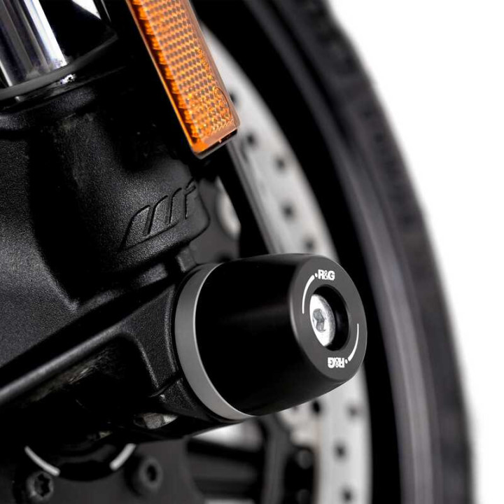 Protection de fourche R&G Racing FP0340BK | Oxmoto