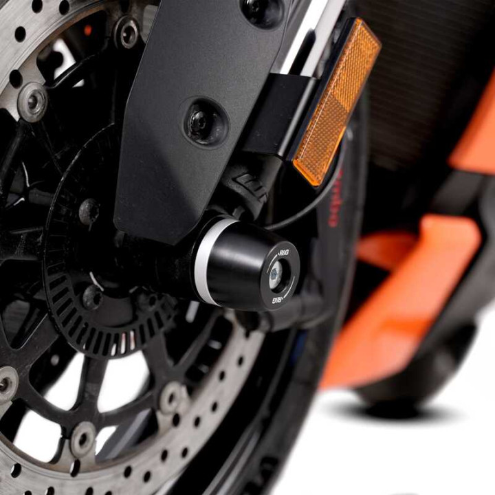 Protection de fourche R&G Racing FP0340BK | Oxmoto